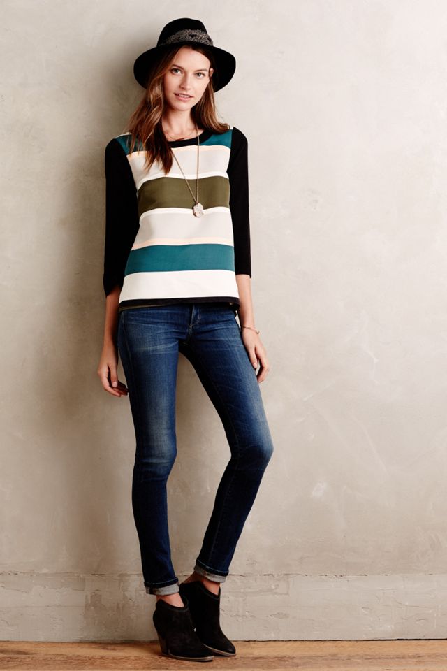 Rugby Stripe Blouse #2
