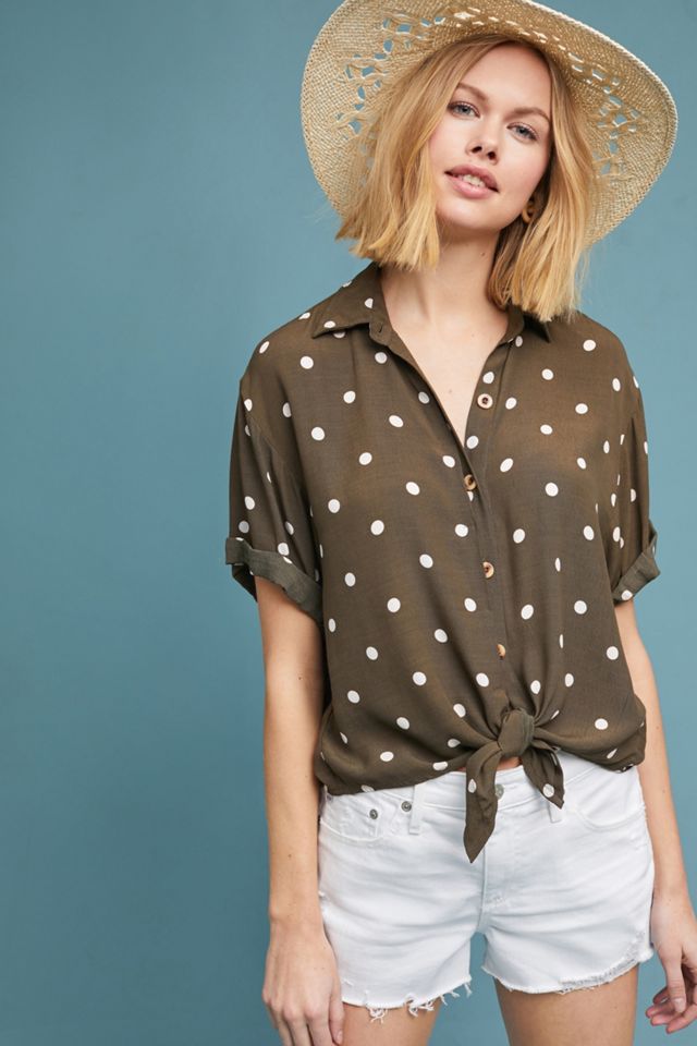 Faithfull Ronja Polka Dot Buttondown #2