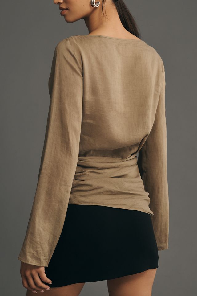 Faithfull Adelia Long-Sleeve Blouse #1