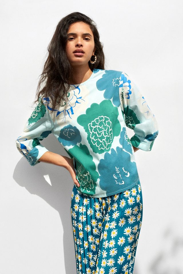 Marimekko Huomen Blouse | Anthropologie