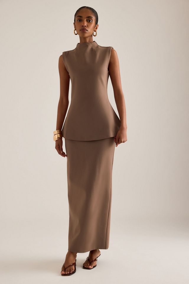 Odd Muse High-Neck Sleeveless Top #1
