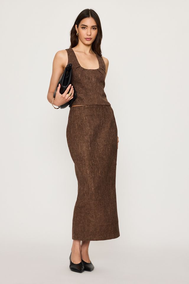 Top Senza Maniche in Tweed Odd Muse #1