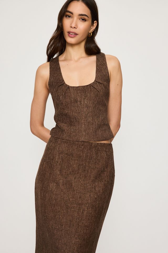 Top Senza Maniche in Tweed Odd Muse #4