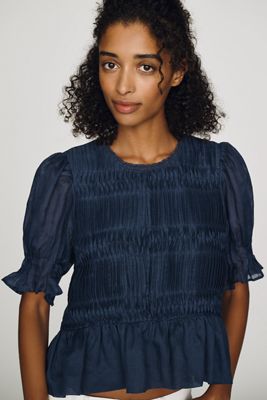 a.ren Brigette 100% Linen Top
