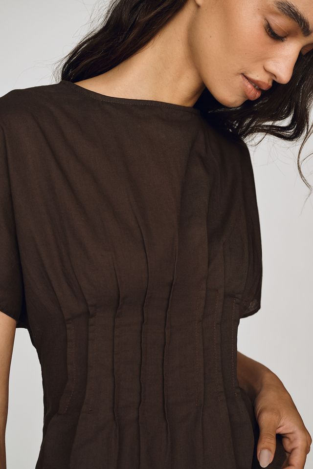 a.ren Simone Linen Cotton Top #2