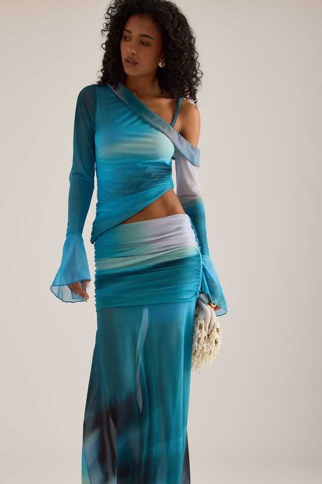 Feners Susurro Asymmetric Mesh Top #3