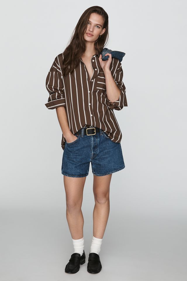 Favorite Daughter The Beau 100% Cotton Shirt #1