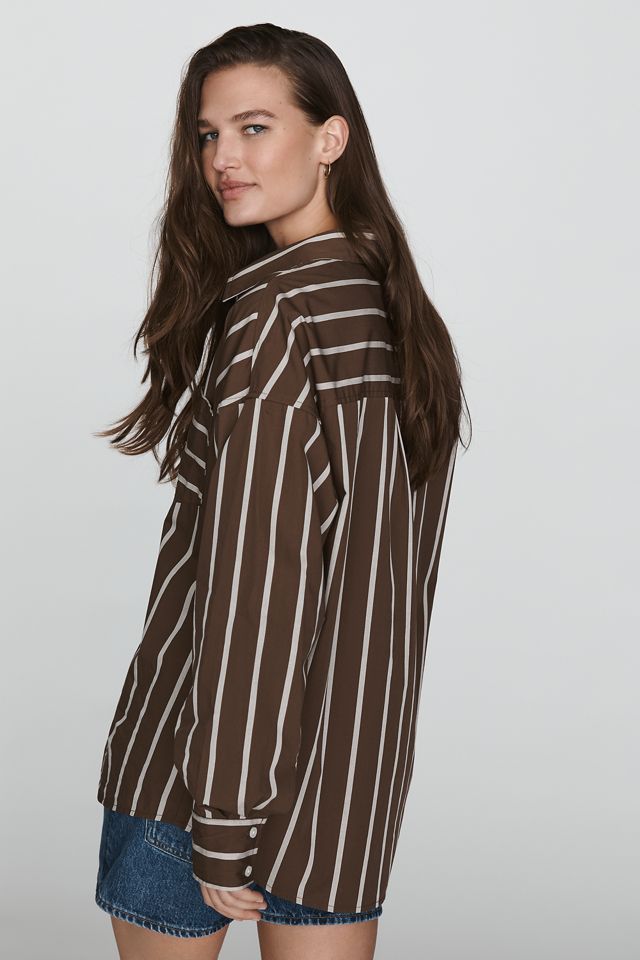 Favorite Daughter The Beau 100% Cotton Shirt #3