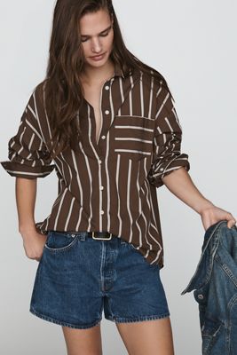 Favorite Daughter The Beau 100% Cotton Shirt