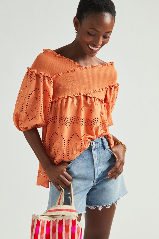Selene Eyelet Blouse