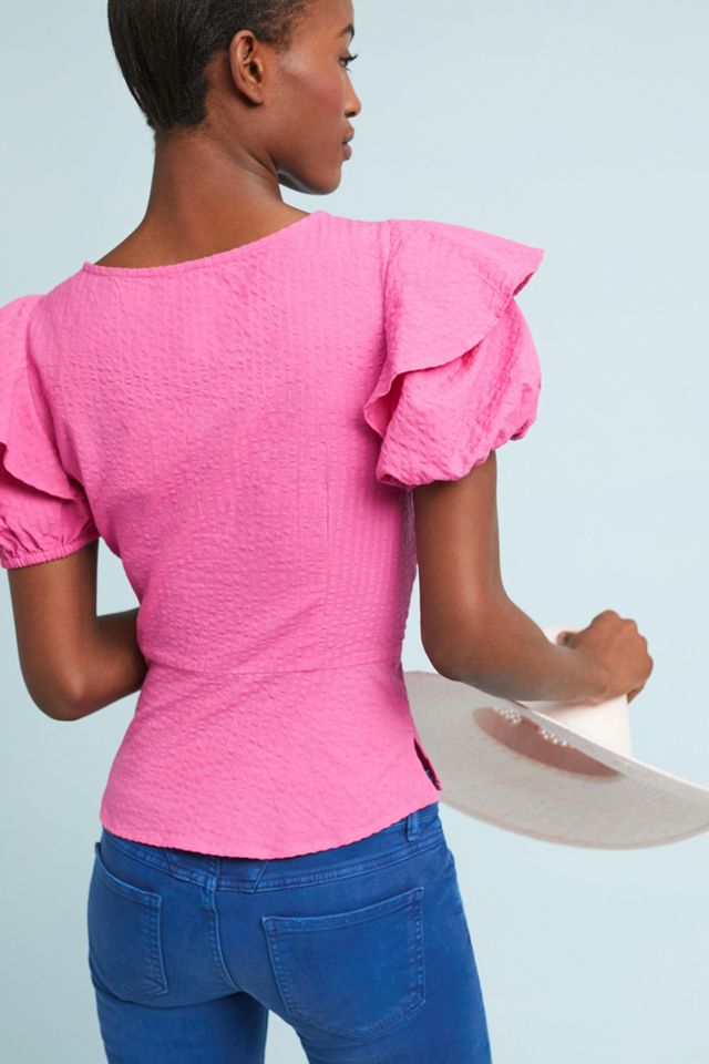 Loretta Ruffled Blouse #1