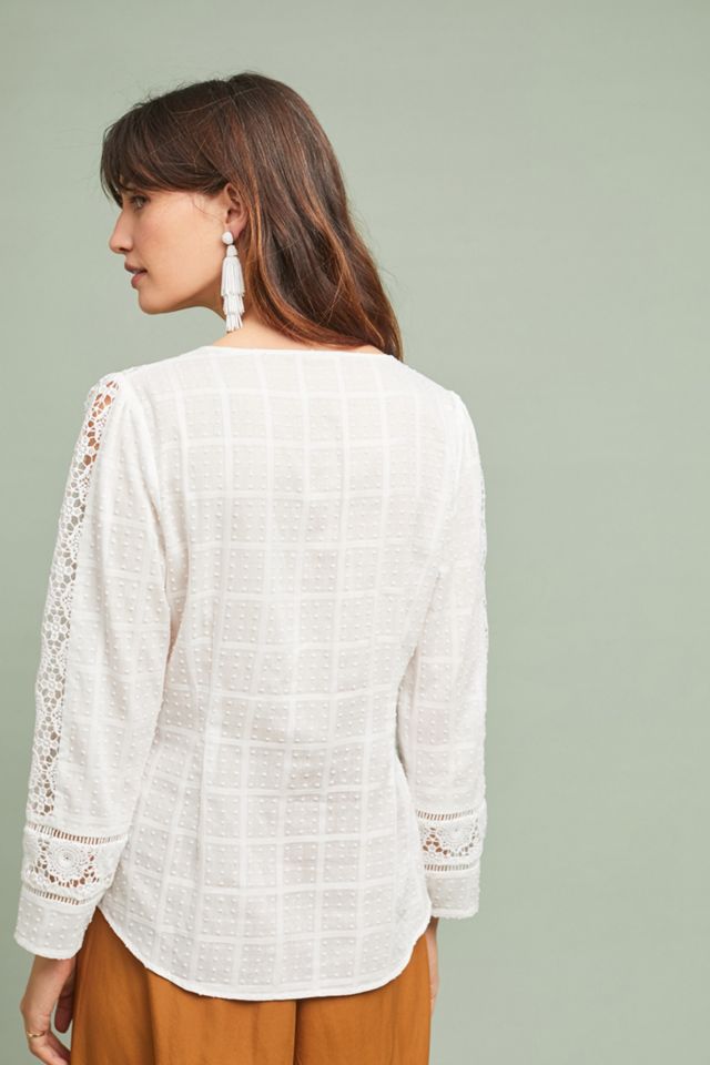 Blaine Textured Blouse #1