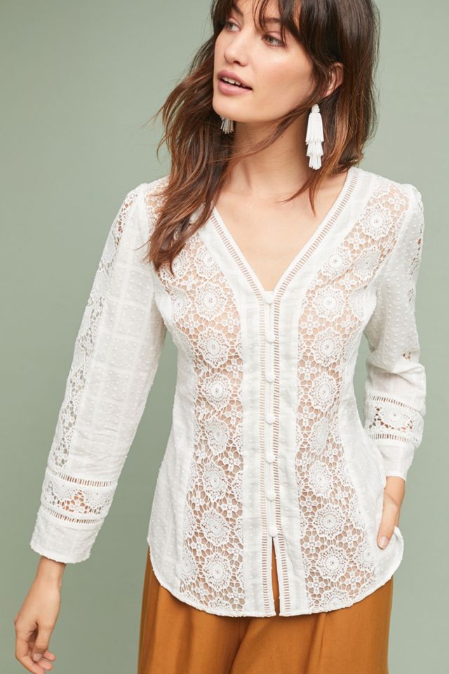 Blaine Textured Blouse #3