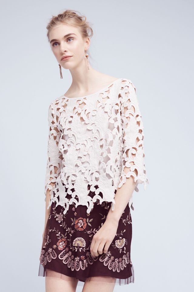 Guipure Lace Top #1