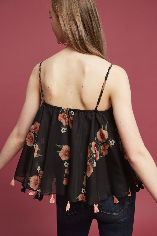 Floral Tasseled Cami #2