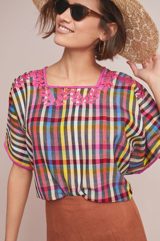 Reynosa Embroidered Blouse #3
