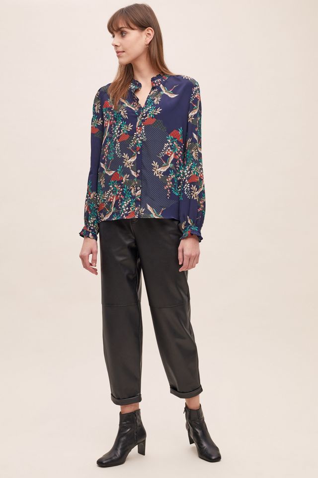 Chemise à volants et imprimé animal Kachel #1