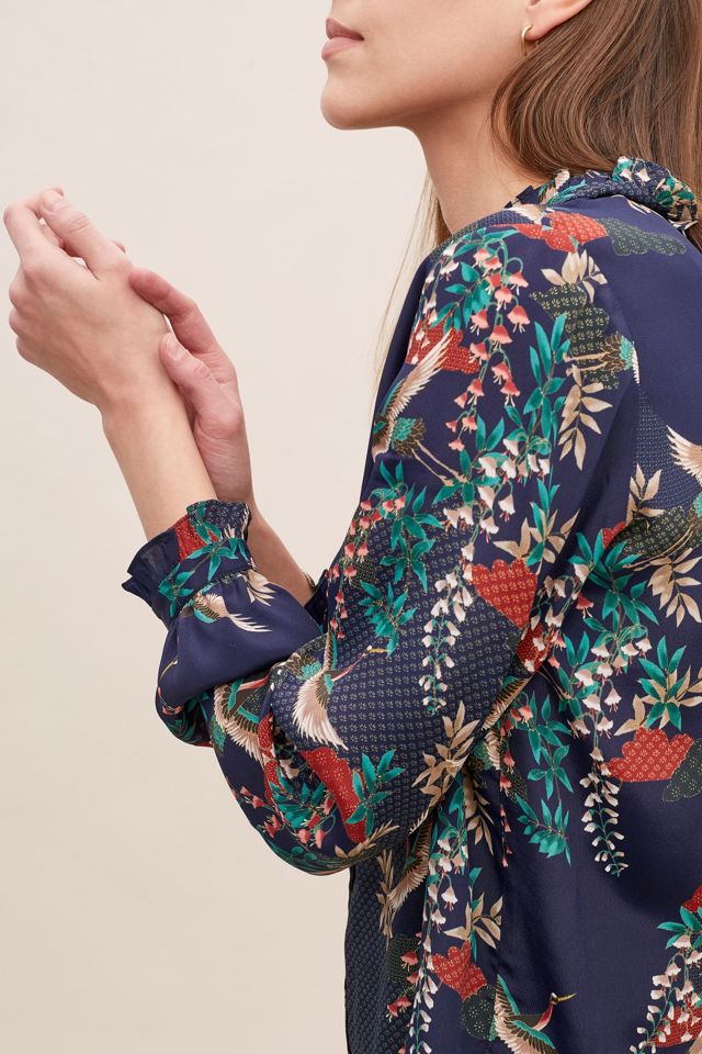 Chemise à volants et imprimé animal Kachel #3