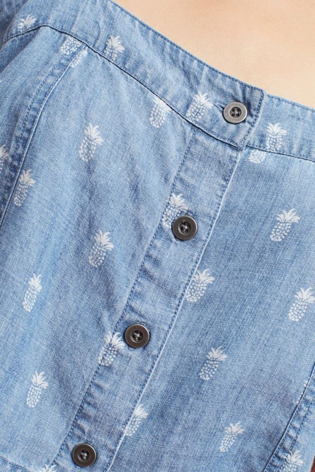 Rails Chambray Button Front Top #1