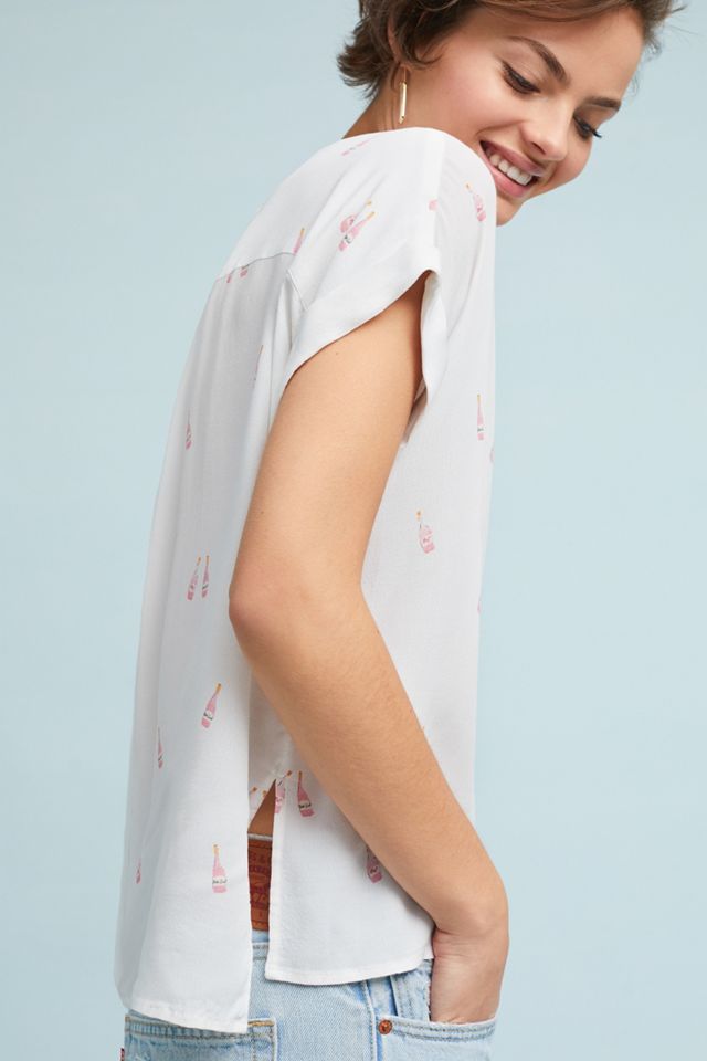 Rails Bottle-Printed Buttondown #2