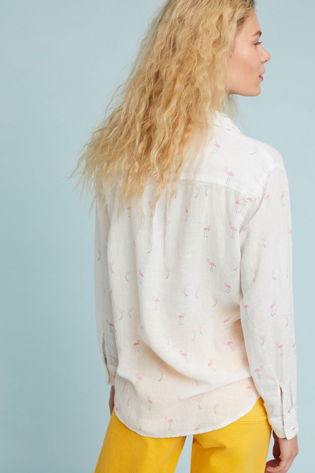 Rails Flamingo Buttondown #1