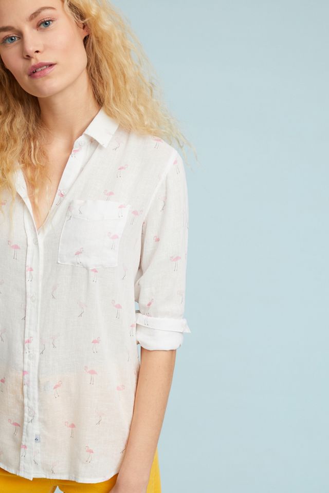 Rails Flamingo Buttondown #3