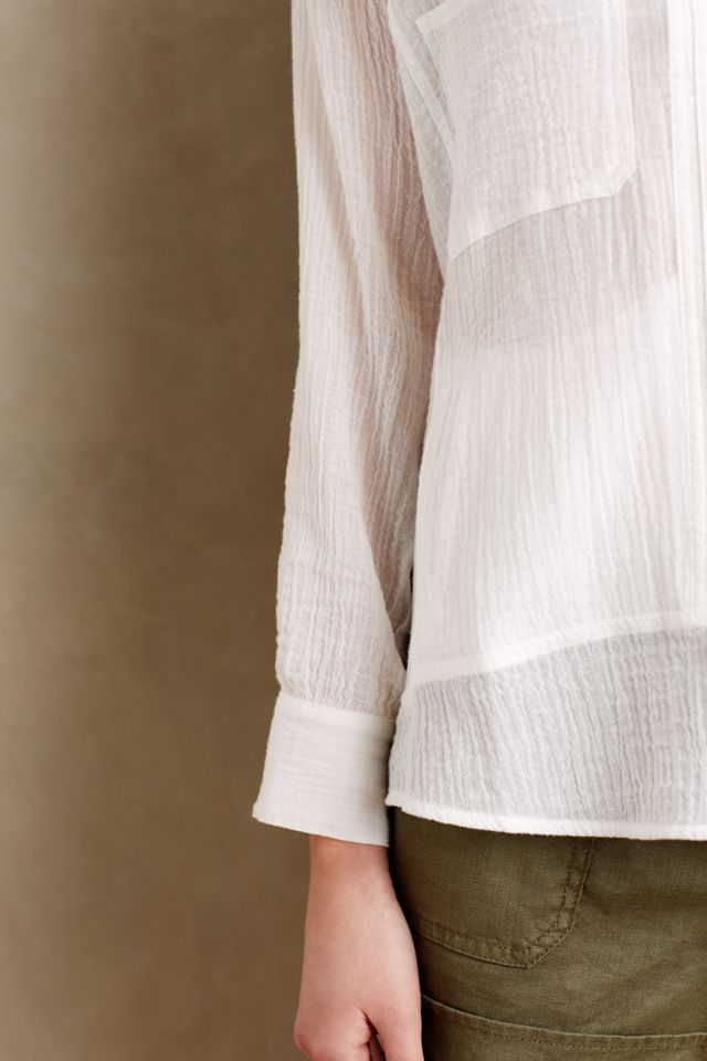 Dockside Gauze Henley #2
