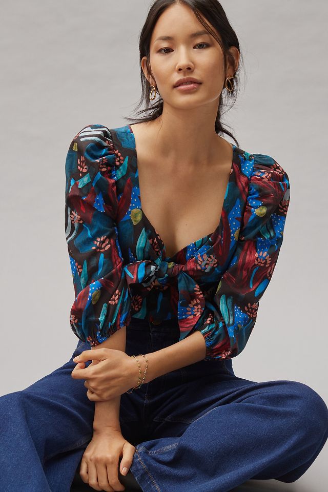 Eva Franco Tropical Sweetheart Blouse