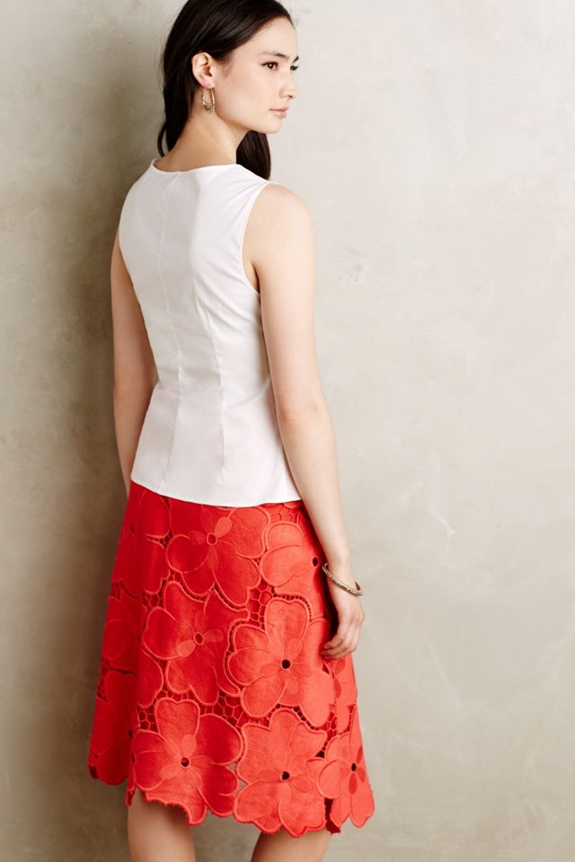 Gathered Poplin Tank #2