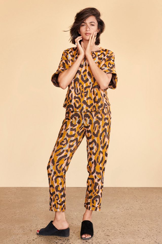 Leopard Structured Top #4