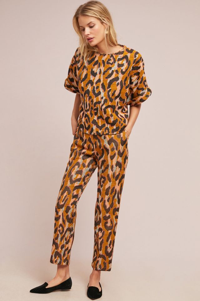 Leopard Structured Top #3