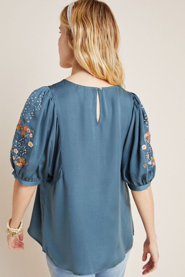 Nicole Embroidered Blouse #1