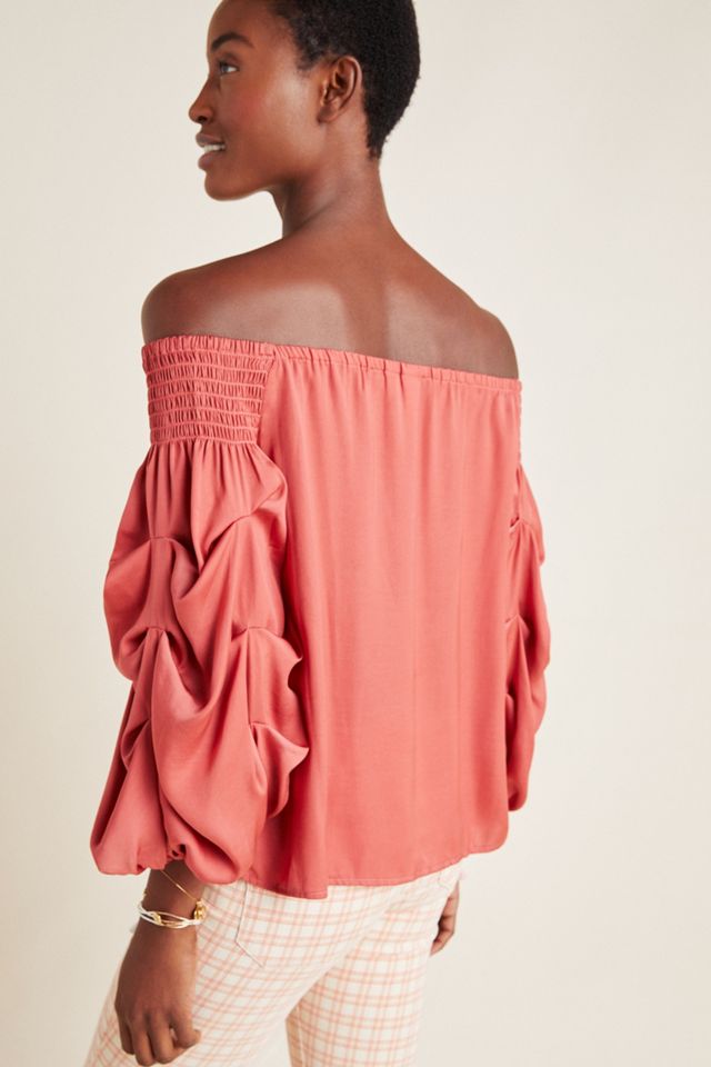Arcadia Off-The-Shoulder Blouse #1