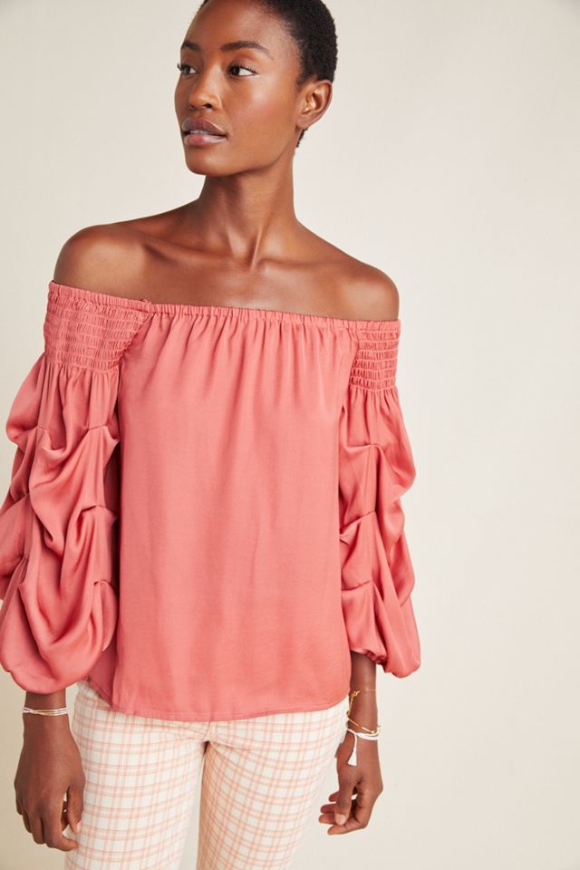 Arcadia Off-The-Shoulder Blouse #4