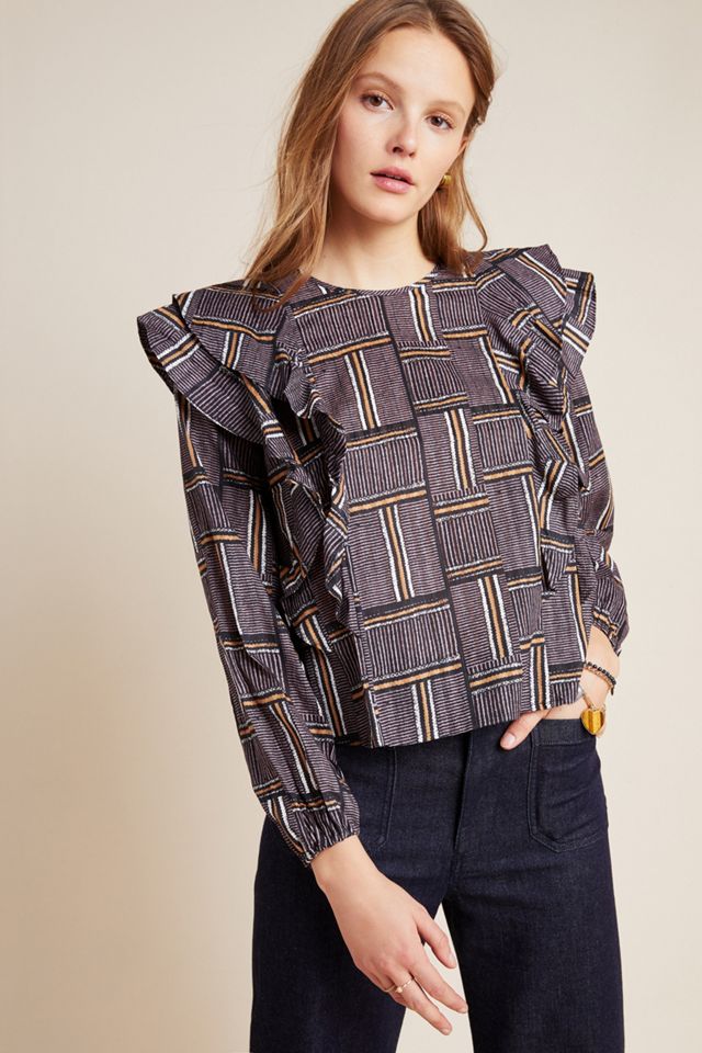 DOLAN Collection Nala Ruffled Blouse #3