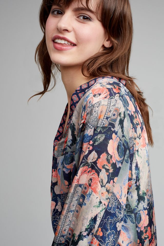 Melany Printed Blouse #4