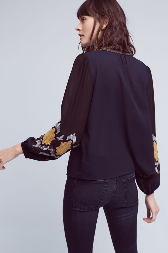 Lucania Embroidered Blouse #3