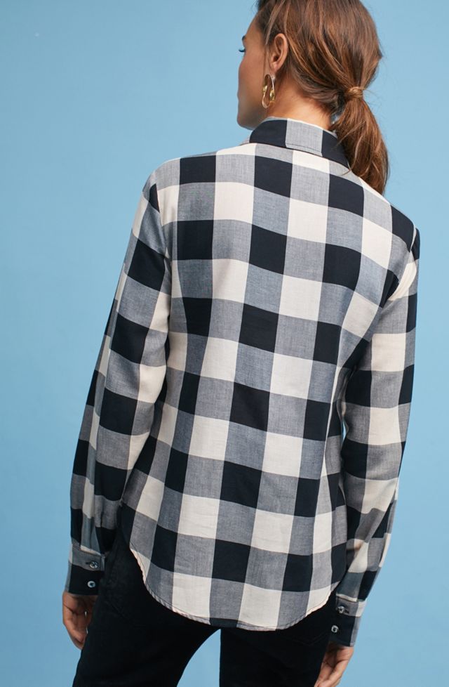 Mara Hoffman Knotted Gingham Shirt #2