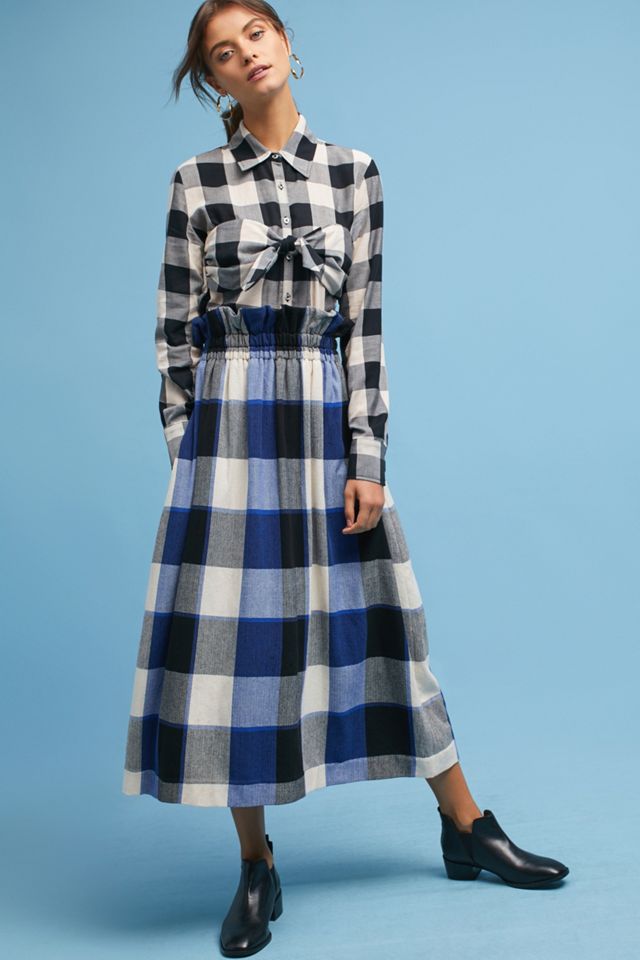 Mara Hoffman Knotted Gingham Shirt #3