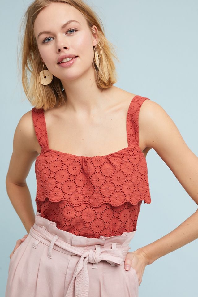 Marta Eyelet Tank #2
