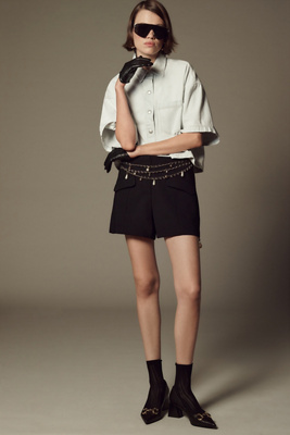 Agolde Rona Box Shirt In White