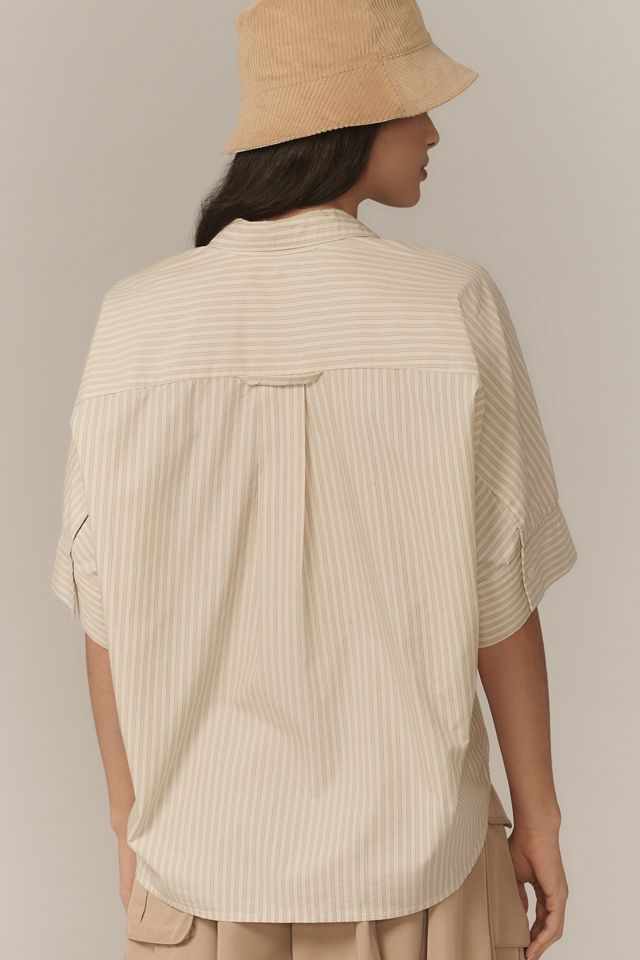 Citizens of Humanity Claire Origami Buttondown Shirt | Anthropologie