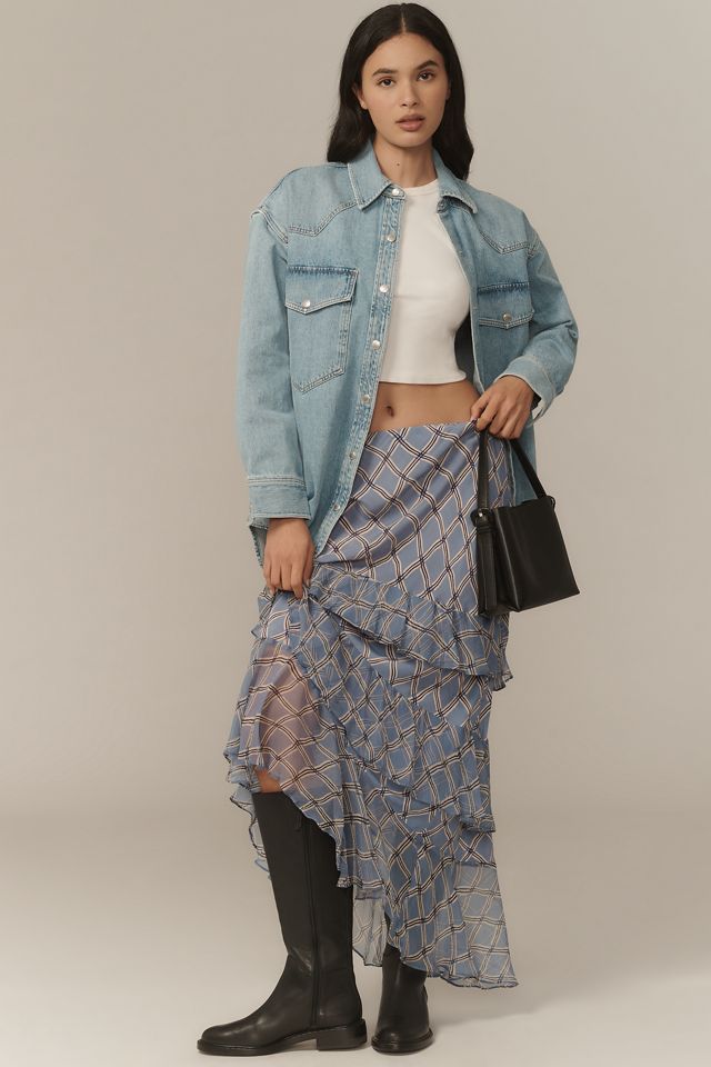 AGOLDE Lotta Denim Buttondown Shirt #2