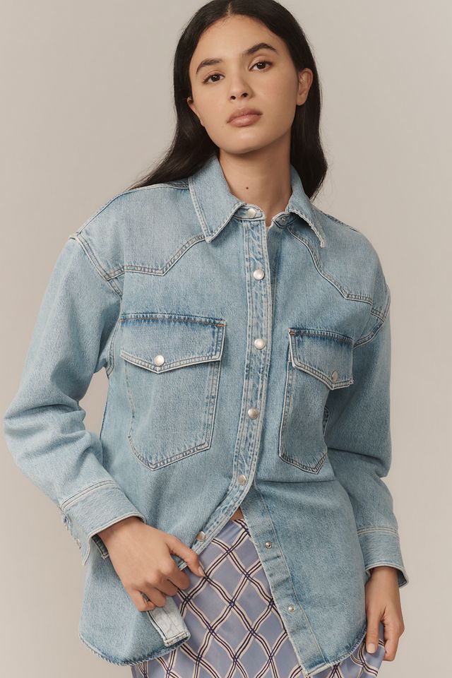 AGOLDE Lotta Denim Buttondown Shirt #3