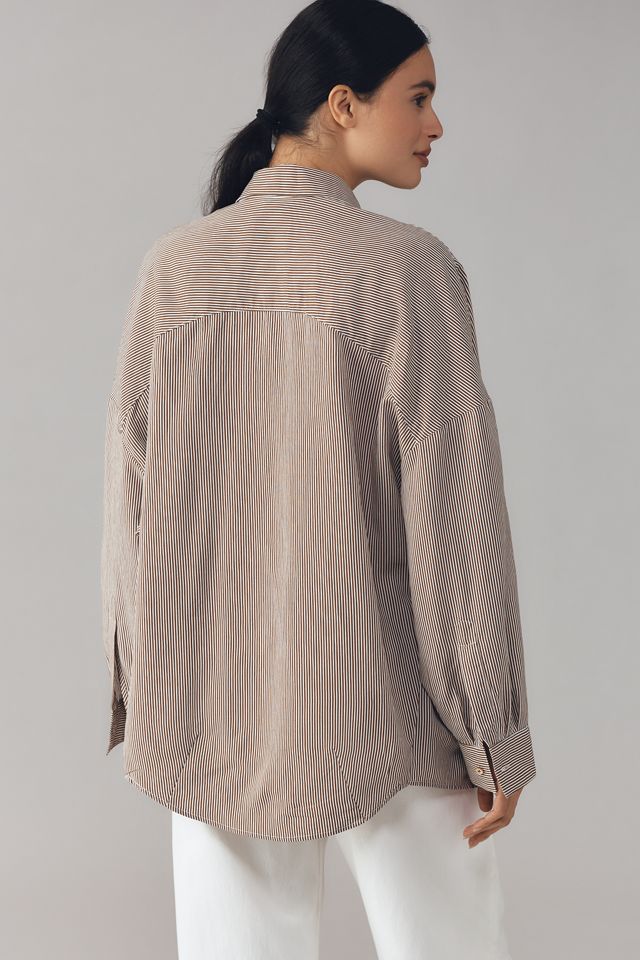 AGOLDE Roux Boxy Buttondown Shirt | Anthropologie