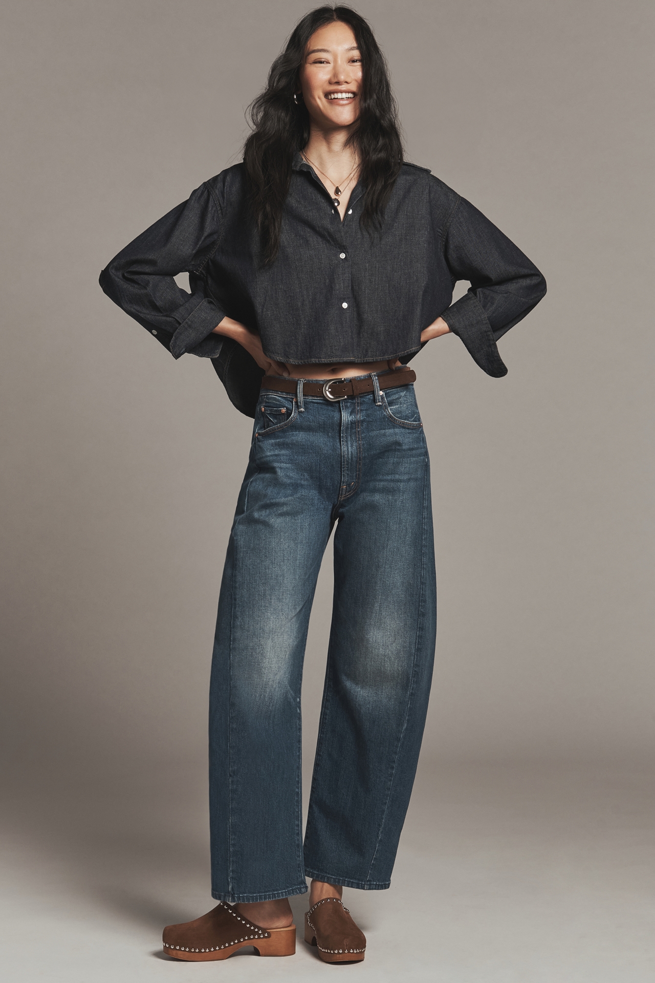 Citizens of Humanity Ana Crop Buttondown Shirt