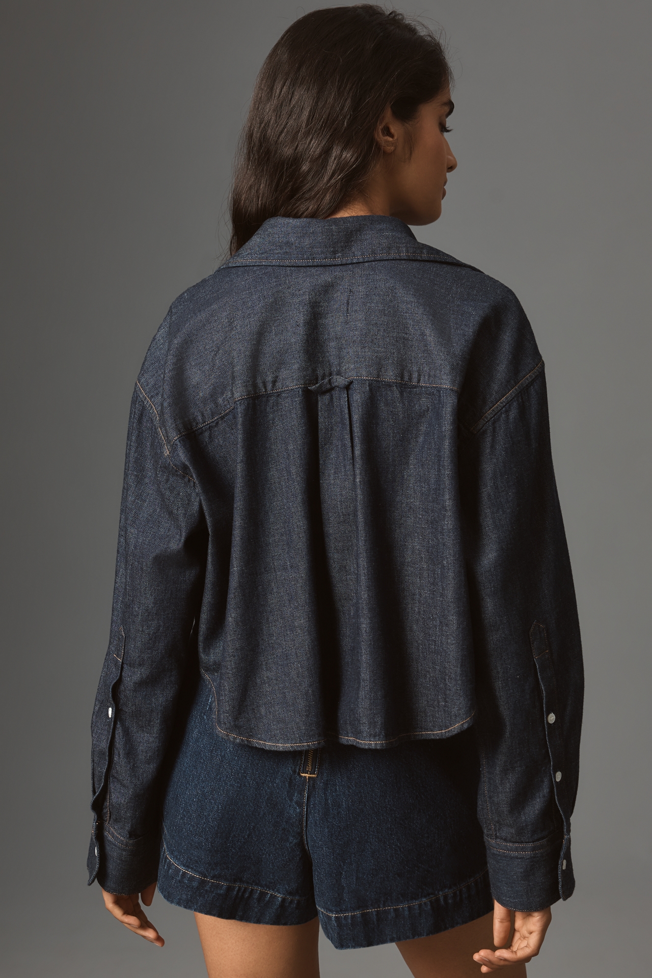 Citizens of Humanity Ana Crop Buttondown Shirt