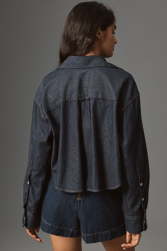 Citizens of Humanity Ana Crop Buttondown Shirt #2