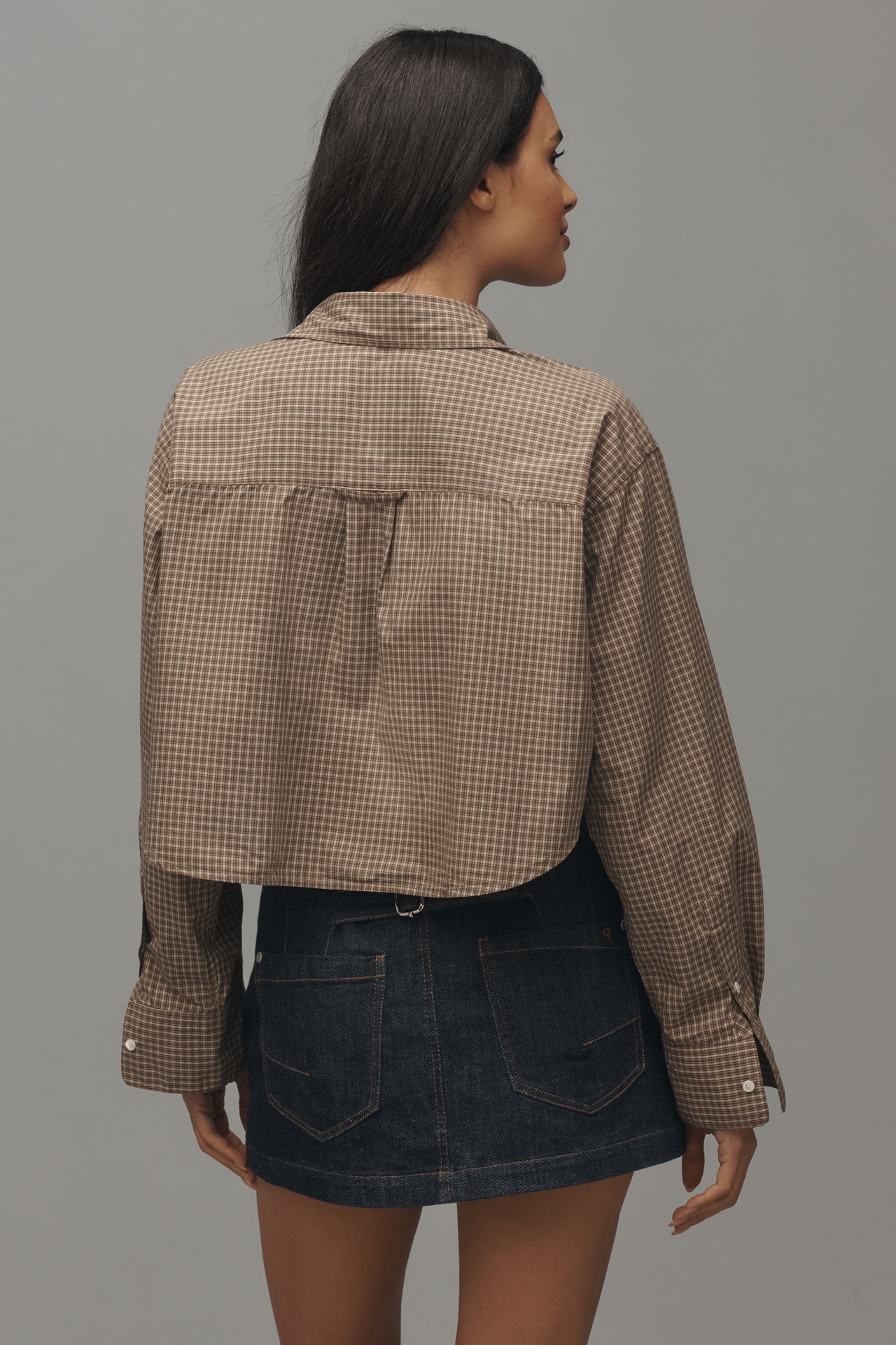Citizens of Humanity Ana Crop Buttondown Shirt