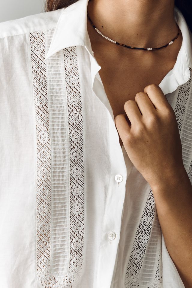 Citizens of Humanity Claire Cotton Silk Shirt #1
